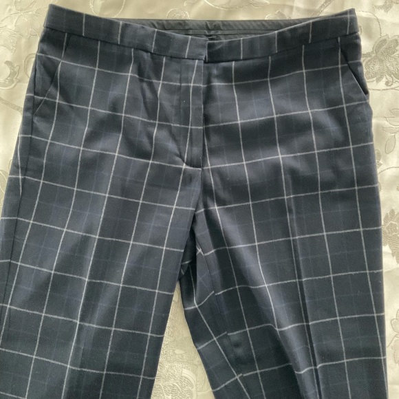 Zac & Rachel | Pants & Jumpsuits | Zac Rachel Black Slacks With Blue ...